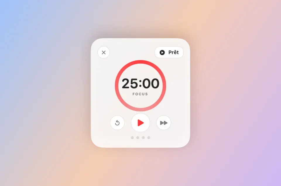 Widget Pomodoro